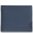  Monaco Geldbörse RFID Schutz Leder 9.5 cm Variante denim