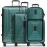  Essentials14 4-Rollen Kofferset Beautycase 4tlg mit Dehnfalte Laptopfach Variante pearl-green metallic