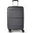  5899 4 Rollen Trolley M 57 cm mit Dehnfalte Variante grau