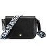  Paris Schultertasche Leder 22 cm Variante schwarz