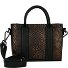  Glam Newburgh Mini Bag Handtasche Leder 18.5 cm Variante croco bronze - black