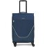  taska 4-Rollen Trolley M 65 cm mit Dehnfalte Variante navy