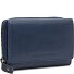  Rimili Geldbörse Leder 19 cm Variante navy