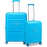  Starlight 3.0 4 Rollen Kofferset 2-teilig mit Dehnfalte Variante light blue