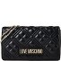  Quilted Umhängetasche 22 cm Variante nero-oro