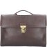  Toscana Aktentasche Leder 38 cm Variante kastanie