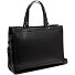  Manly Schultertasche Leder 40 cm Laptopfach Variante black