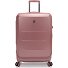  EZ Fashion 4 Rollen Trolley M 66 cm mit Dehnfalte Variante rose gold