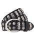  Gürtel Leder Variante black | 100 cm