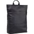  Hamburg Rucksack Leder 46 cm Laptopfach Variante schwarz