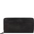  Destressed Geldbörse RFID Schutz Leder 19 cm Variante silver grey