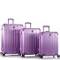  Xtrak 4 Rollen Kofferset 3-teilig mit Dehnfalte Variante lavender