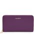  Bologna Leather Geldbörse Leder 19 cm Variante purple