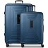  Essentials 14 4 Rollen Kofferset 2-teilig mit Dehnfalte Variante dark blue metallic