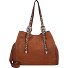  Lidia Shopper Tasche Leder 41 cm Variante cognac