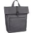 Den Haag Rucksack Leder 40 cm Laptopfach Variante grau