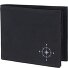  New Cryptan Geldbörse RFID Schutz 12 cm Variante schwarz-windrose 2.0grey