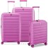  B-Flying Move 4 Rollen Kofferset 3-teilig mit Dehnfalte Variante pink