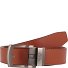  Belt 7 Gürtel Leder Variante cognac | individuell kürzbar