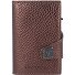  Kreditkartenetui RFID Schutz Leder 6.5 cm Variante metallic-brown