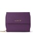  Bologna Leather Zip-Around Geldbörse Leder 12 cm Variante purple
