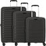  Travel Line 4500 4 Rollen Kofferset 3-teilig mit Dehnfalte Variante black