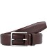  Bombed Gürtel Leder Variante dark brown | 110 cm