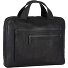  Den Haag Aktentasche Leder 38 cm Laptopfach Variante schwarz