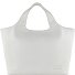  Elsa Shopper Tasche L Leder 50 cm Laptopfach Variante weiß