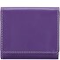  Geldbörse RFID Schutz Leder 10.5 cm Variante orchid