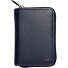  Capri Geldbörse RFID Schutz Leder 8 cm Variante blau
