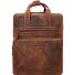  Vintage Rucksack Leder 38 cm Laptopfach Variante braun