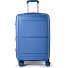  5899 4 Rollen Trolley M 57 cm mit Dehnfalte Variante dunkelblau
