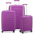  B-Flying Move 4 Rollen Kofferset 3-teilig mit Dehnfalte Variante orchidea