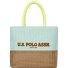  Straw 04 Schultertasche 38 cm Variante brown-green