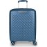  Queens 4 Rollen Kabinentrolley S 54 cm mit Dehnfalte Variante azul