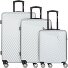  Don Carlo 4-Rollen Kofferset 3tlg. Variante silber
