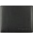  Super Slim Geldbörse RFID Schutz Leder 9 cm Variante schwarz