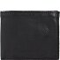  Geldbörse Leder 11.5 cm Variante nero