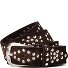  Nietengürtel Leder Variante dark brown | 90 cm