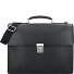  Berlin Aktentasche Leder 40 cm Laptopfach Variante schwarz
