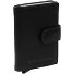  Loughton Kreditkartenetui RFID Schutz Leder 7 cm Variante schwarz