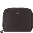  Polo Geldbörse RFID Schutz Leder 10 cm Variante dunkelbraun
