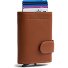  Somers Geldbörse RFID Schutz Leder 10 cm Variante cognac