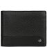  Due Geldbörse RFID Schutz Leder 11.5 cm Variante schwarz