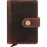  Vintage Geldbörse RFID Schutz Leder 7.5 cm Variante brown