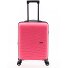  1700 4 Rollen Kabinentrolley 55 cm mit Dehnfalte Variante pink