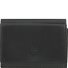  Geldbörse Leder 10 cm Variante black pop