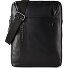  Umhängetasche Leder 22 cm Variante black
