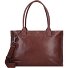  Rock Amber Schultertasche Leder 43 cm Laptopfach Variante dunkelbraun